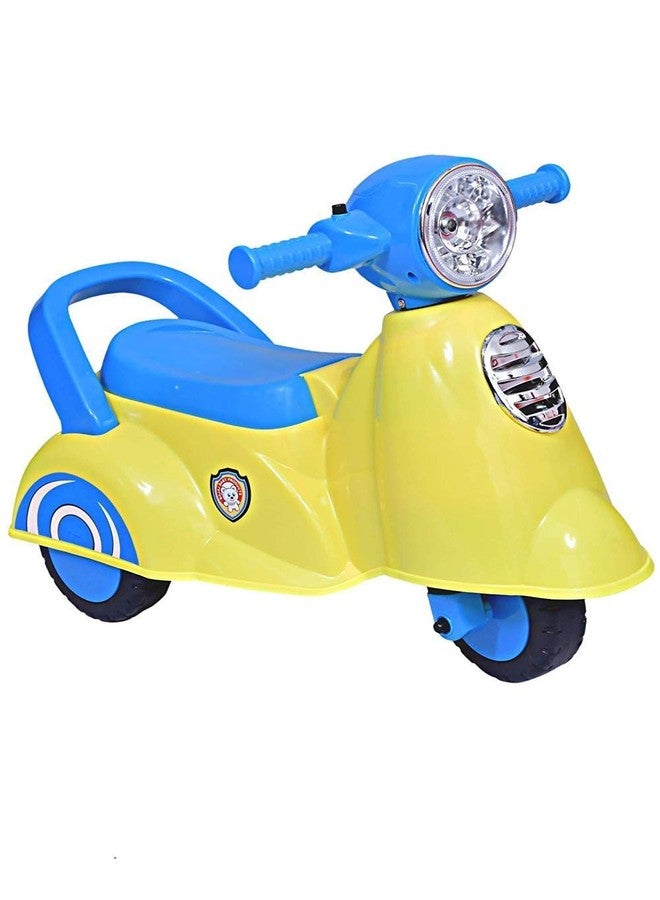 JoyRide Baby Ride ON Italian Scooter (Yellow), Toddler - Image 1